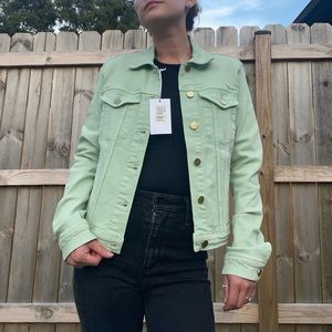 Frame Le Vintage Cloud Denim Jacket
